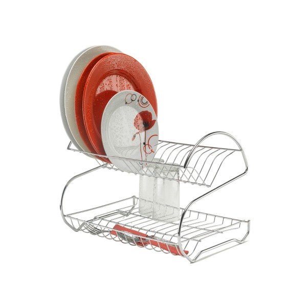Encontraproduto.com.br - Escorredor Classic S Duplo  Cromado Arthi