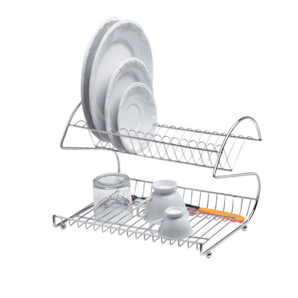 Encontraproduto.com.br - Escorredor Classic S Duplo  Cromado Arthi