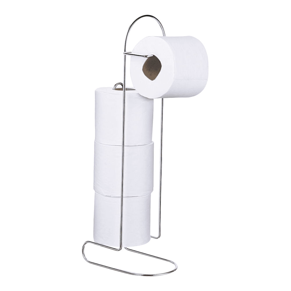 Suporte para 4 Rolos de Papel Higiênico Arthi Cromado