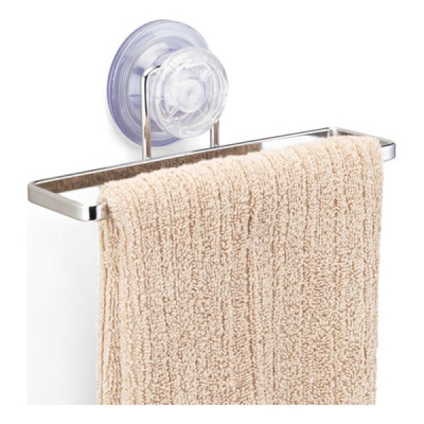 Encontraproduto.com.br - Toalheiro de Lavabo Fixação Sucção Ventosa Cromado