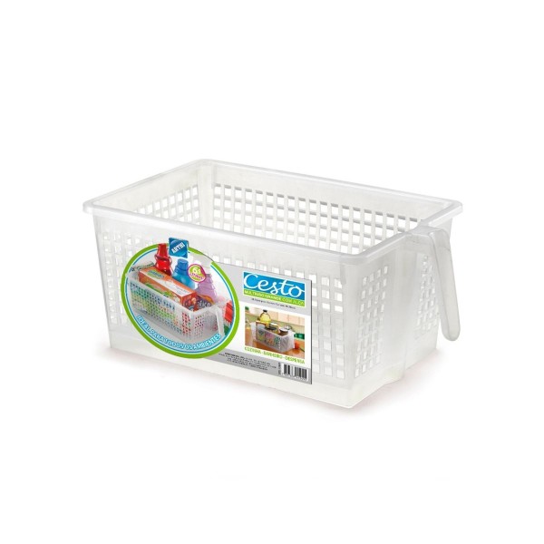 Encontraproduto.com.br - Cesto 6,5 litros Multi 1549 com Alca Arthi Sortido