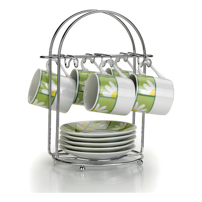 Suporte Para Xicara De Café Art Cook Aço Cromado
