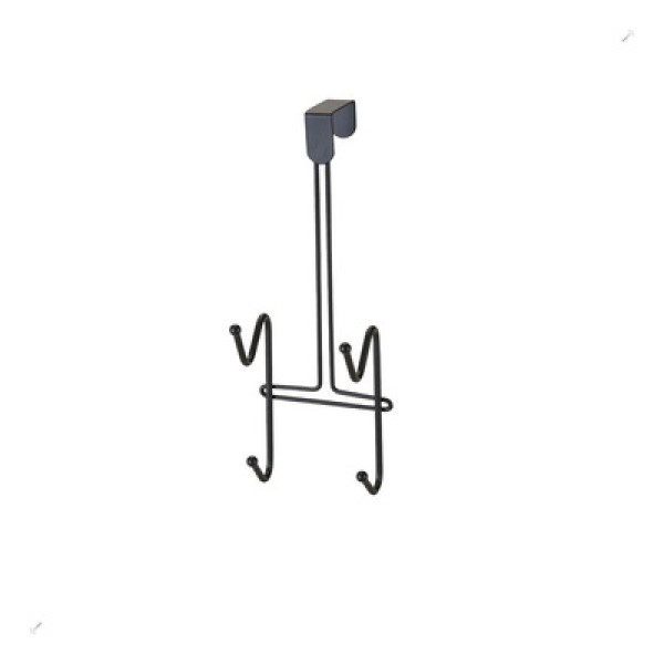 Suporte para Porta 2 ganchos Arthi Black