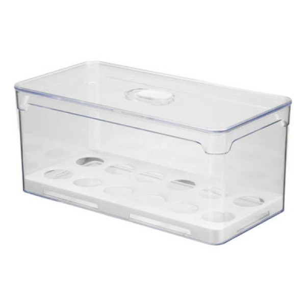 Organizador Porta Ovos com Tampa 5 Litros