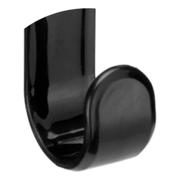 Gancho Unitário Plástico Dupla Face 3M Preto
