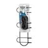 Encontraproduto.com.br - Suporte P/ Vassouras C/6 Ganchos Fixa Sem Furar Parede Arthi Cor Preto
