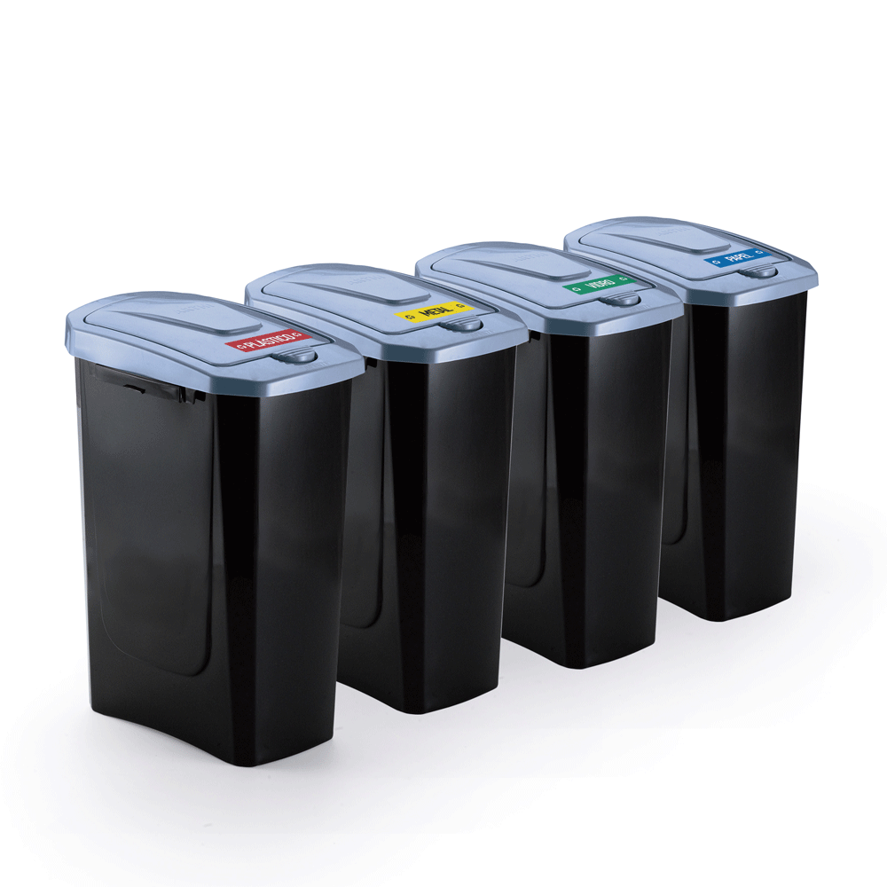 Encontraproduto.com.br - Lixeira Ecofácil para Coleta Seletiva Arthi