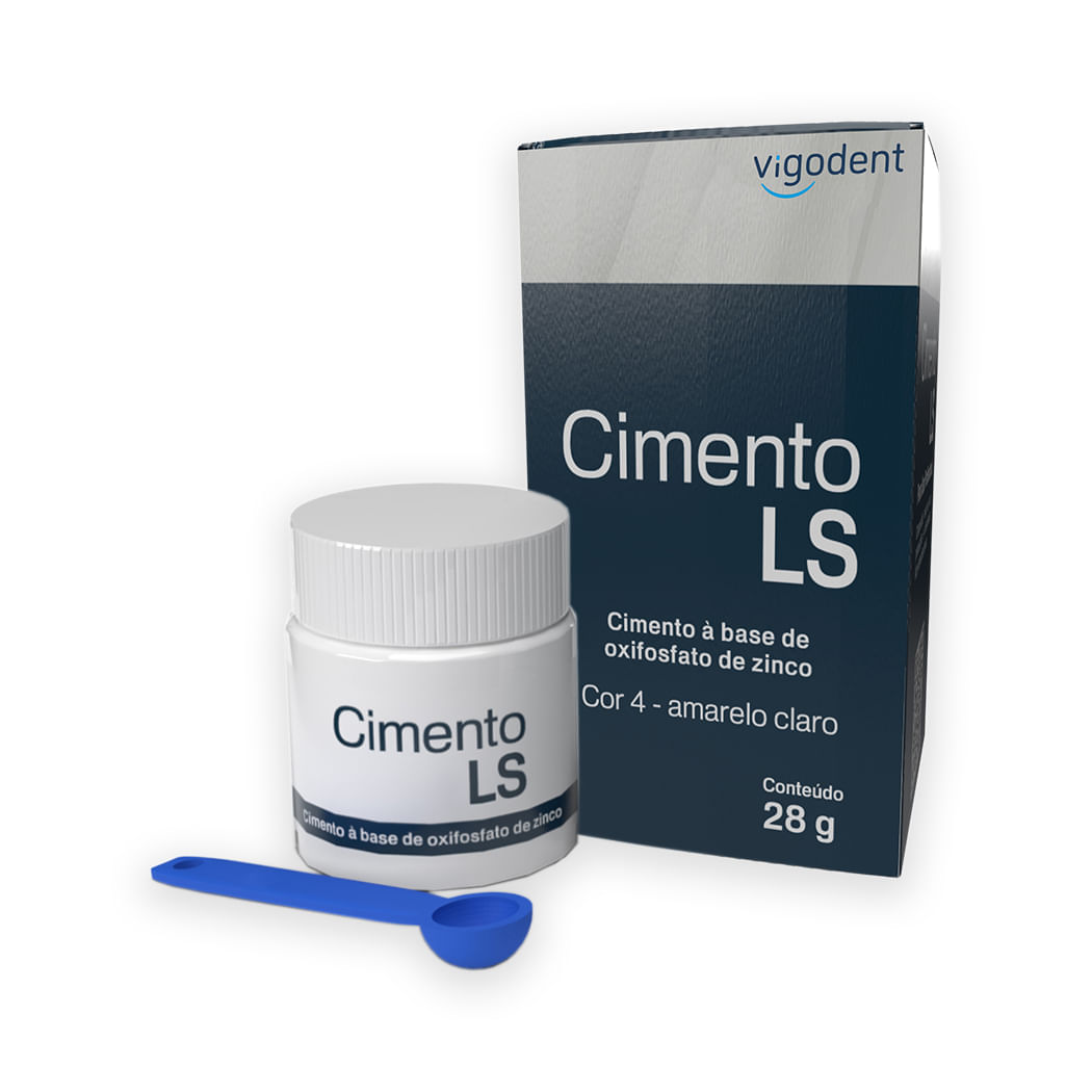 Encontraproduto.com.br - Cimento de Zinco LS Pó - Vigodent
