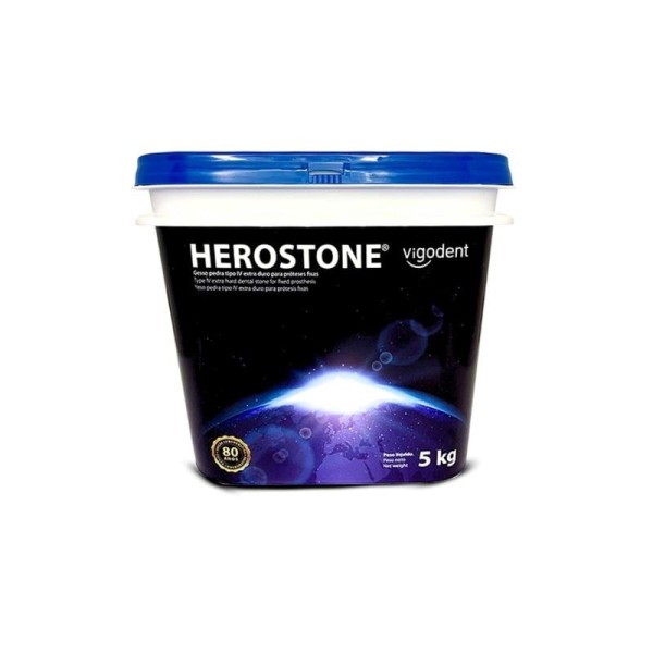 Gesso Pedra Especial Herostone Tipo IV 5kg - Vigodent