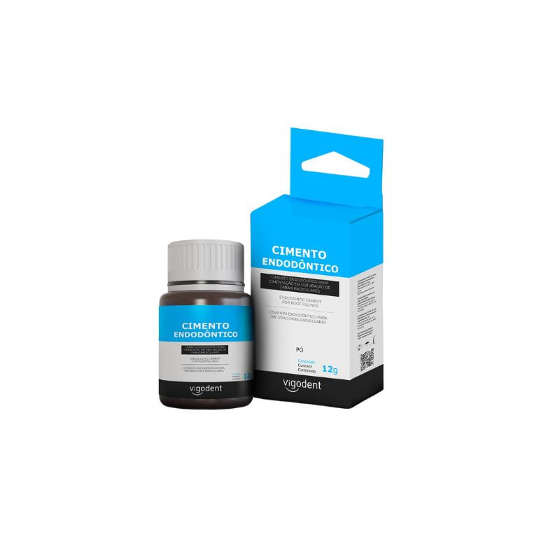 Encontraproduto.com.br - Cimento Endodôntico 12g - Vigodent