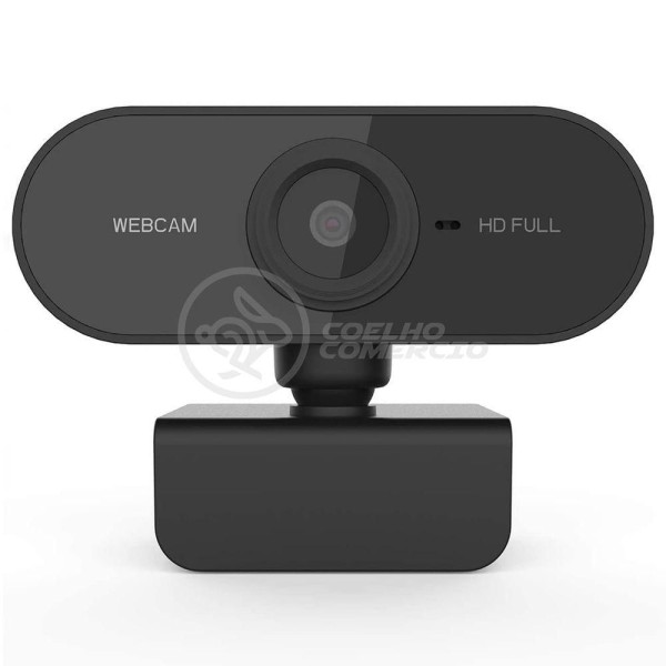 Encontraproduto.com.br - Webcam Câmera Full Hd 1080p Com Microfone Usb 2.0