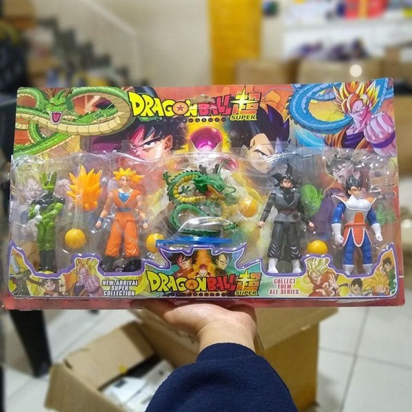 Encontraproduto.com.br - Kit 4 Bonecos Dragon Ball Z Action Figure Esféras Do Dragão
