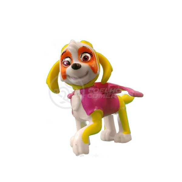 Encontraproduto.com.br - Kit 5 Bonecos Brinquedos Patrulha Canina Com 4 Skate