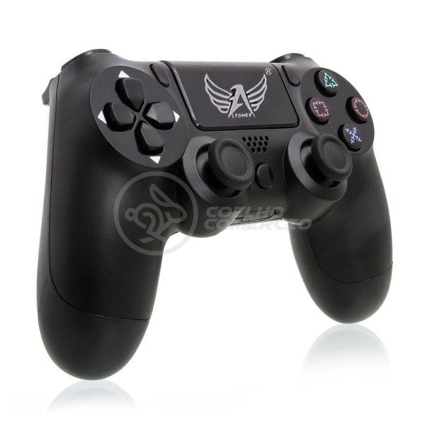 Encontraproduto.com.br - Manete Controle Compativel Playstation Ps4 Bluetooth Preto