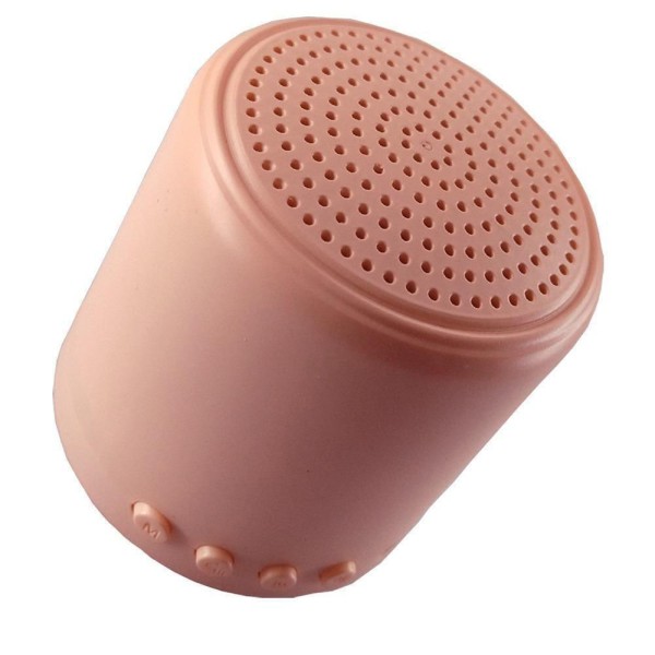 Encontraproduto.com.br - Caixa Som Bluetooth Portátil Littlefun Inpods 7Cm Rosa