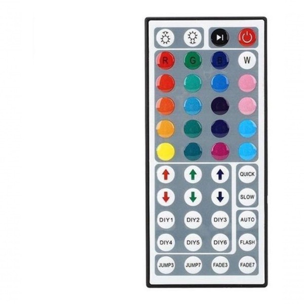 Encontraproduto.com.br - Tira De Led Fita 5 Metros Com Controle 60 Leds Rgb