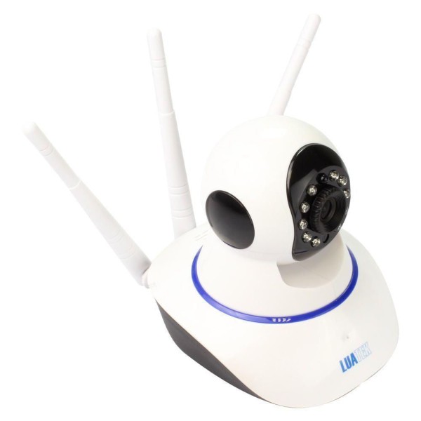 Encontraproduto.com.br - Câmera Ip 3 Antenas Wifi Wireless Visão Noturna
