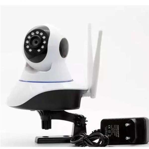 Encontraproduto.com.br - Camera Ip Wifi Robozinho Baba Eletronica Com Audio Hd 1.3M