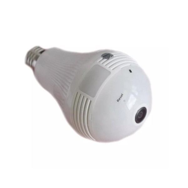 Encontraproduto.com.br - Camera Lampada Ip 360 Hd Panorâmica Led Wifi - 809