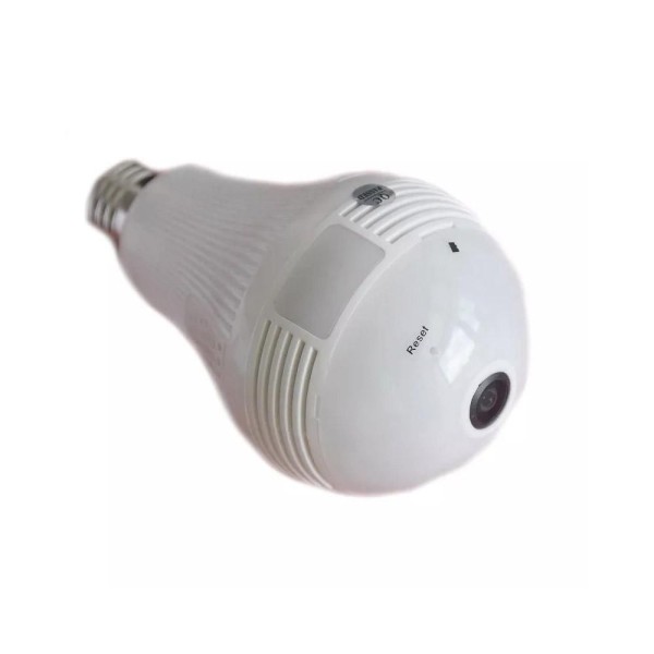 Encontraproduto.com.br - Camera Lampada Ip 360 Hd Panorâmica Led Wifi - 809