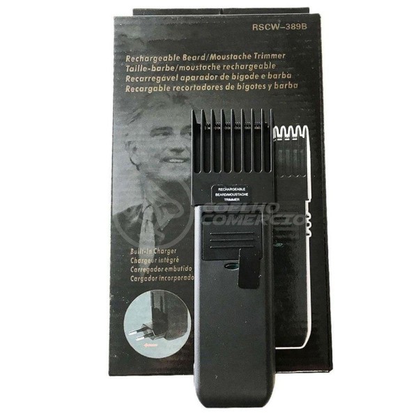 Encontraproduto.com.br - Máquina De Cabelo Aparador Acabamento Barba Pezinho Pelos