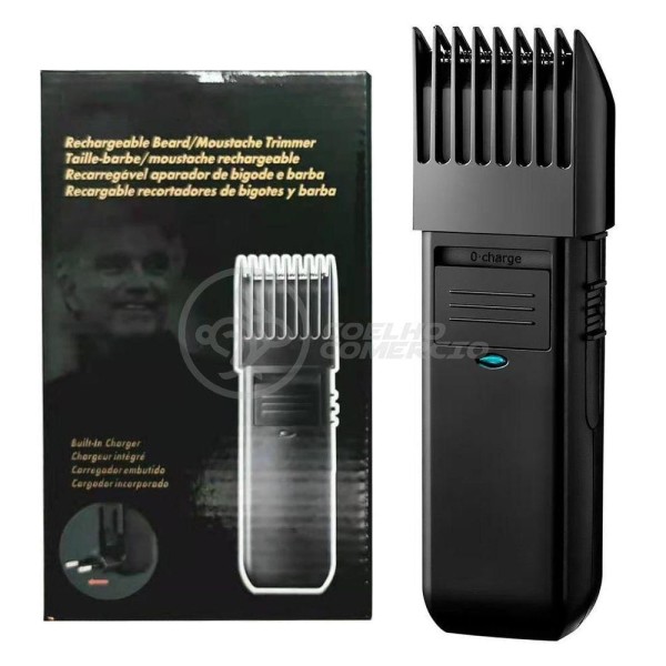 Encontraproduto.com.br - Máquina De Cabelo Aparador Acabamento Barba Pezinho Pelos