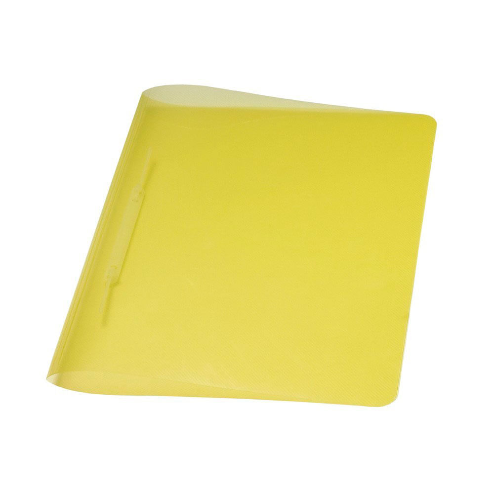 Encontraproduto.com.br - Pasta Grampo Dello Plast com Grampo Plástico Amarela 34x24,5cm