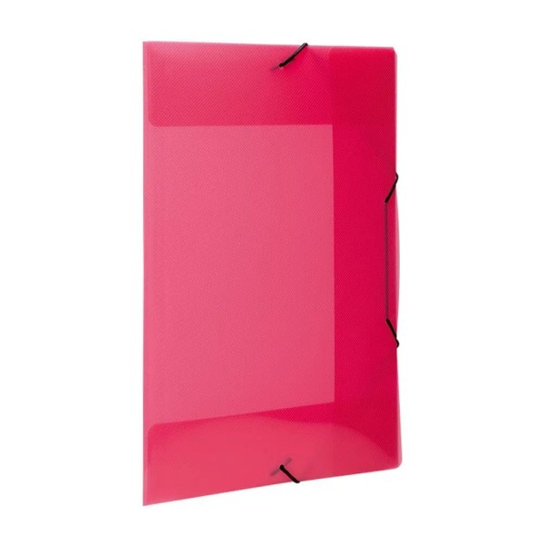 Encontraproduto.com.br - Pasta Aba Elástico Ofício Topline Rosa - Dello