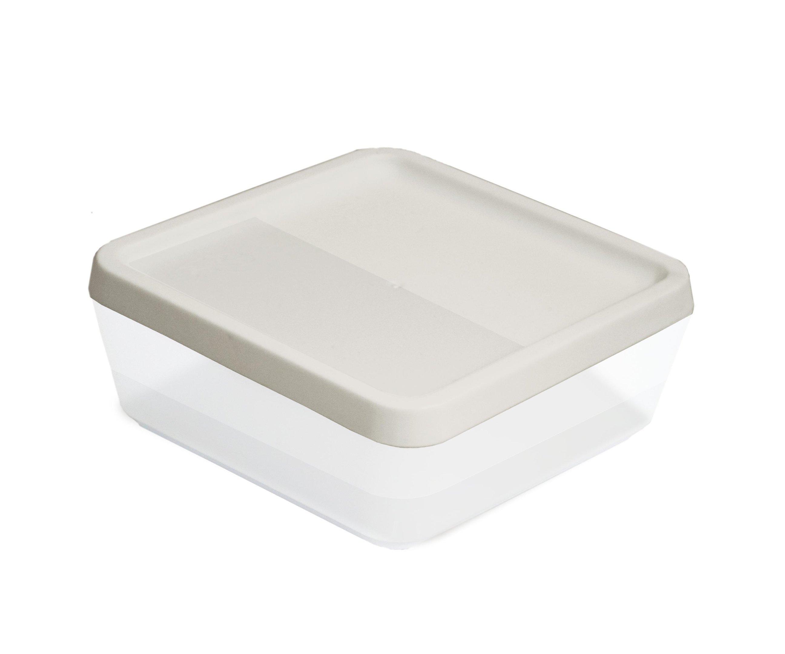 Caixa Organizadora Mini Com Tampa Soul Cristal/Nude Dello