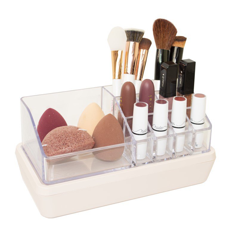 Encontraproduto.com.br - Kit Organizador Combo Soul + Essencial Rosa  - Dello