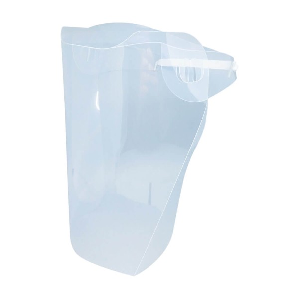 Encontraproduto.com.br - Protetor Facial Dello com Visor Incolor 25CM