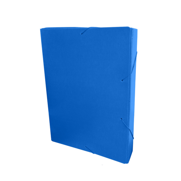 Encontraproduto.com.br - PASTA POLIDELLO 3.5CM AZUL 0962.C.0010