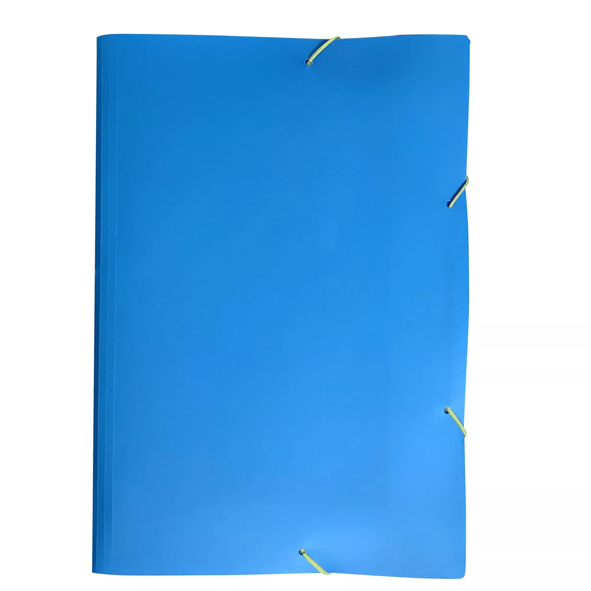 Encontraproduto.com.br - PASTA ABA ELASTICO A4 FULL COLOR AZUL R.0442.C