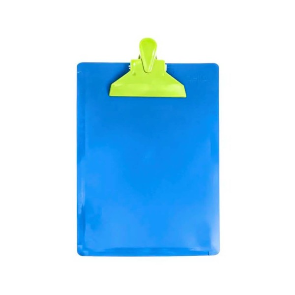 Encontraproduto.com.br - Prancheta Ofício Full Color Azul - Dello
