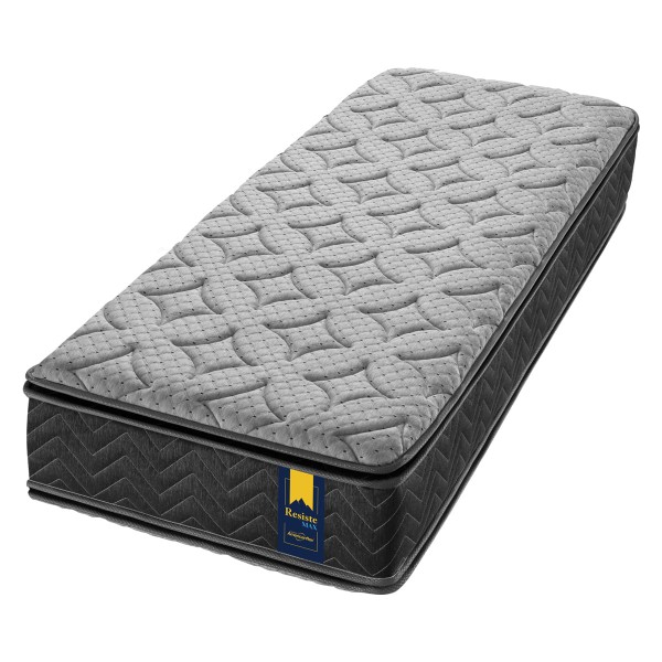 Encontraproduto.com.br - Colchão Solteiro Molas Ensacadas Americanflex Resiste Max 88x188x34cm