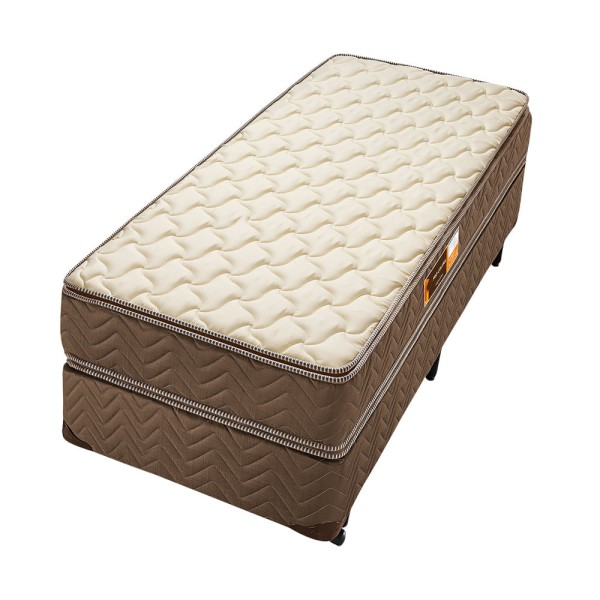 Encontraproduto.com.br - Conjunto Box Solteiro Espuma D33 Americanflex Pro Coluna II Com Pillow 88x188x66 cm