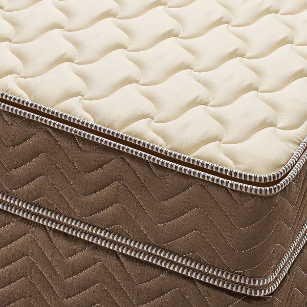 Encontraproduto.com.br - Conjunto Box Casal Espuma D33 Americanflex Pro Coluna II Com Pillow 138x188x66 cm