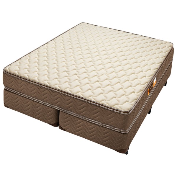 Encontraproduto.com.br - Conjunto Box Queen Espuma D33 Americanflex Pro Coluna II Com Pillow 158x198x66 cm