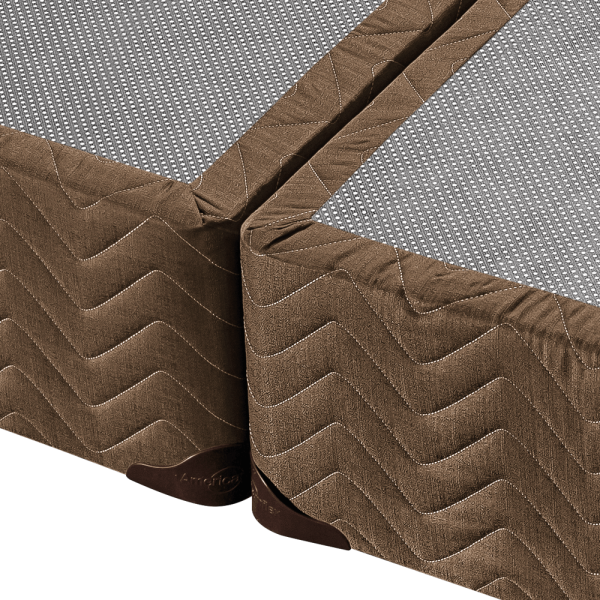 Encontraproduto.com.br - Conjunto Box Queen Espuma D33 Americanflex Pro Coluna II Com Pillow 158x198x66 cm