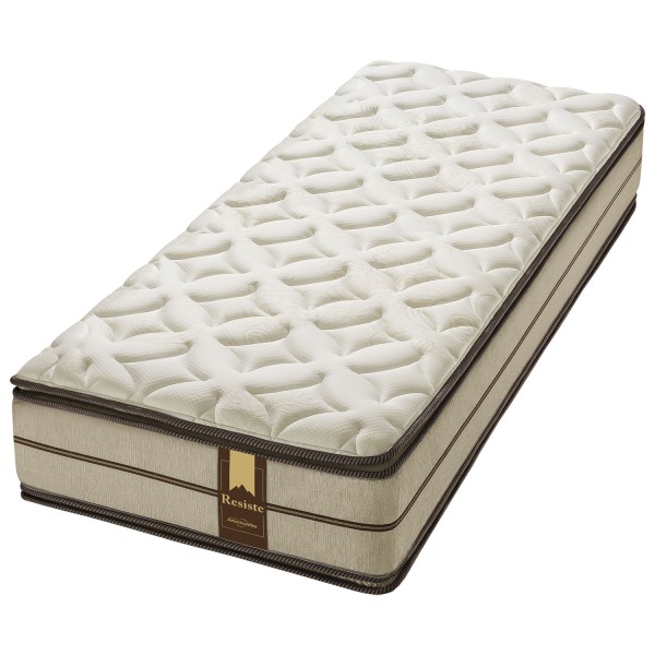 Encontraproduto.com.br - Colchão Solteiro Molas Ensacadas Americanflex Resiste Plus Double Face II 100x200x34cm