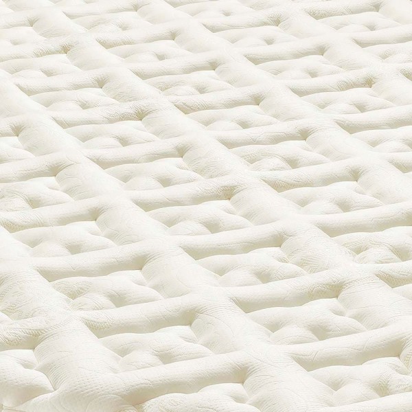 Encontraproduto.com.br - Colchão Queen AmericanFlex Prime com Pillow Top e Molas Ensacadas 34x158x198 - Bege Pérola