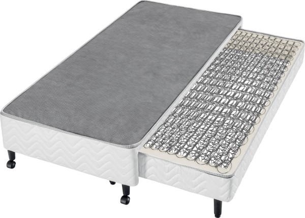 Encontraproduto.com.br - Box com Auxiliar Solteiro Molas TriPower Americanflex 88x188x40cm