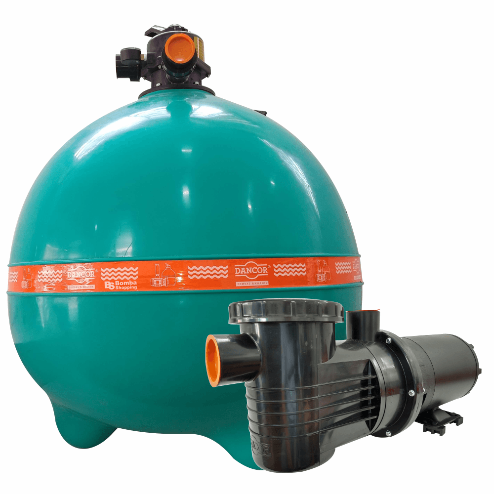Conjunto Dancor DFR-30 1,5CV Trifásico Piscina até 135.200L