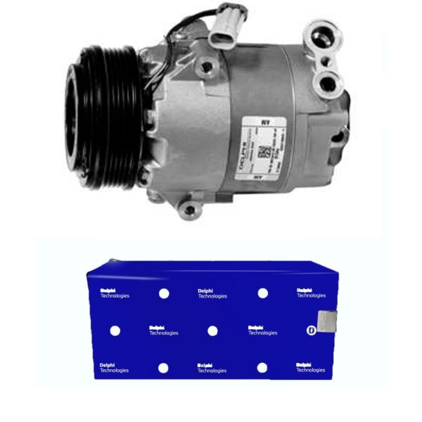 Encontraproduto.com.br - Compressor Delphi Chevrolet Corsa/Meriva / Fiat Stilo/Strada