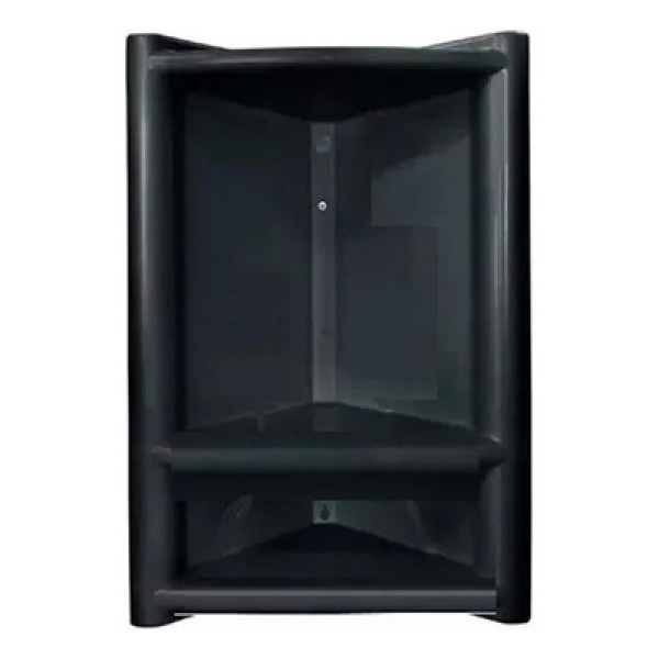 Encontraproduto.com.br - Cantoneira preta plasnew /ref:753