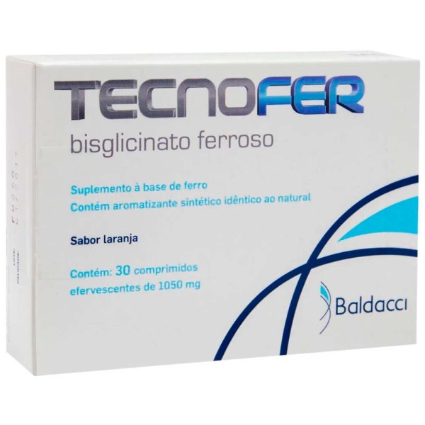 Encontraproduto.com.br - Tecnofer 30 Comprimidos Efervescentes