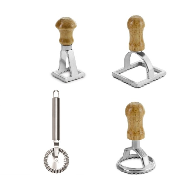 Encontraproduto.com.br - Rolo para massas com 3 cortadores