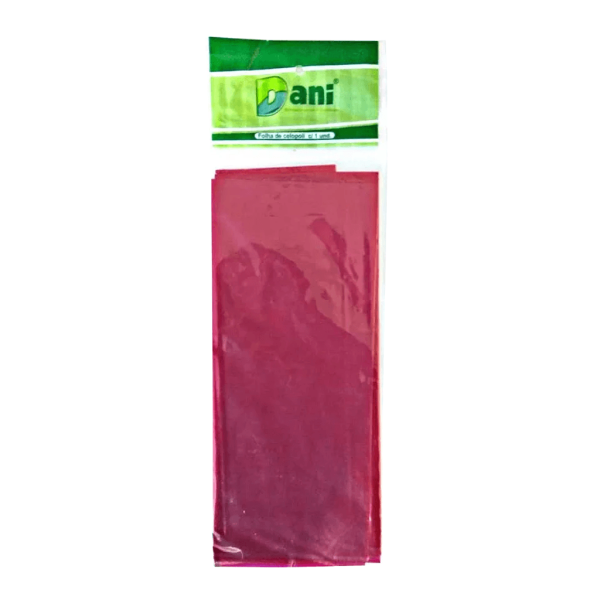 Encontraproduto.com.br - PAPEL POLYCOR 80X100 TRANSP VERMELHO