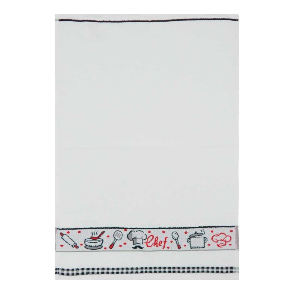 Encontraproduto.com.br - TOALHA COPA GOURMET CHEFF 45X68CM 750200047 APPEL