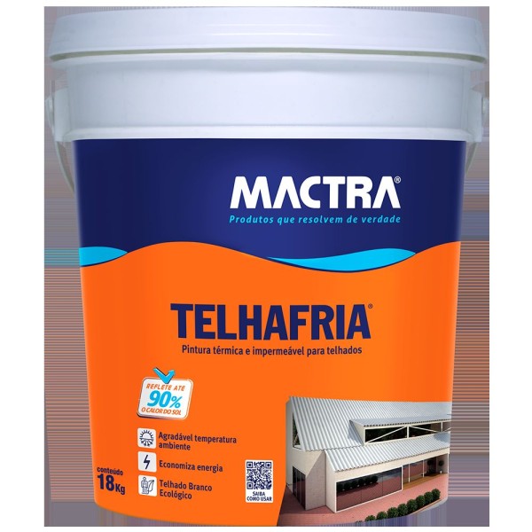 Encontraproduto.com.br - Mactra Telhafria - Mactra 18kg